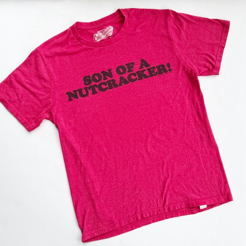 Red Graphic "Son of a NUTCRACKER" T-Shirt